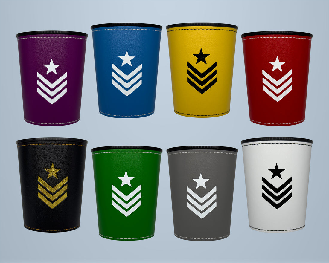 Offical Charlie Victor MK.II Dice Cups &amp; Mats