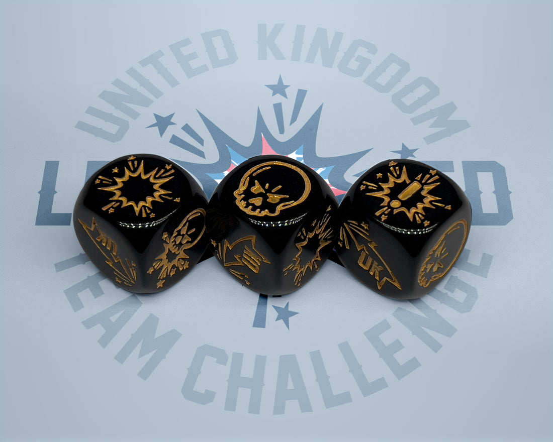 Limited Edition UKTC Block Dice